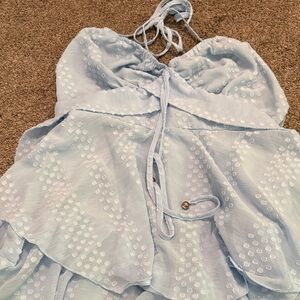 Simple Light Blue Camisole Top